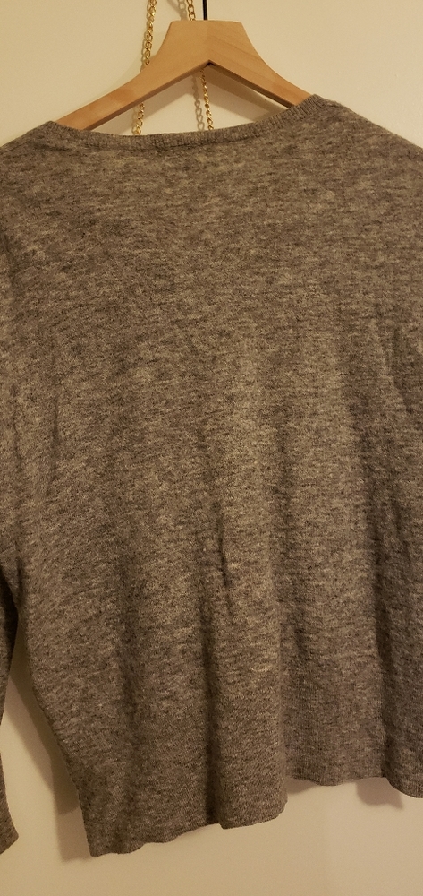 COS gray cardigan. Size M.